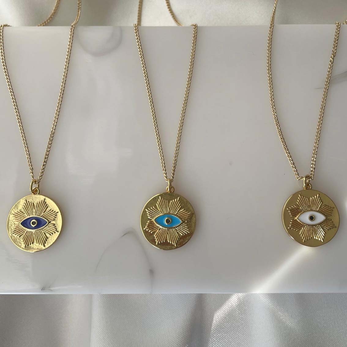 Hydra Evil Eye Necklace - Image 4